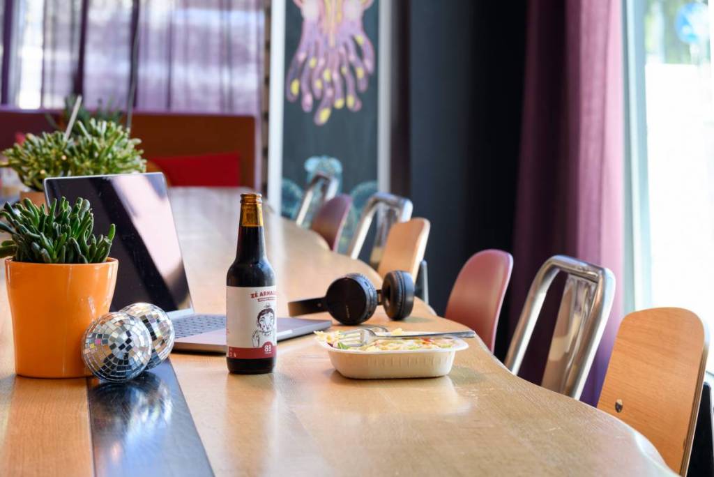 coworking al Moxy Lisbon Oriente