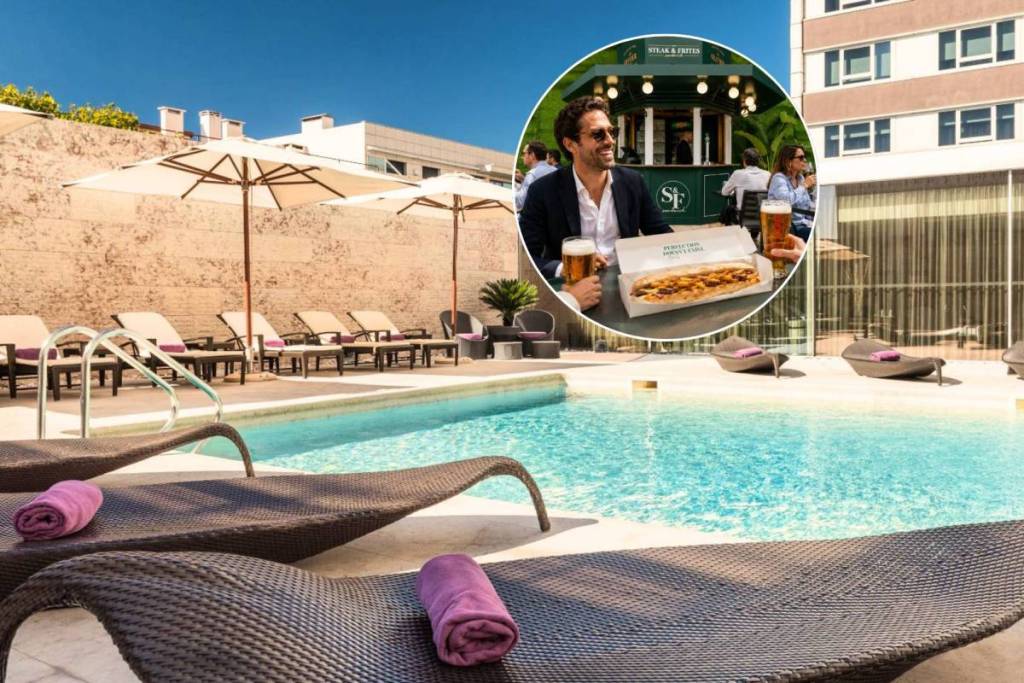 piscina do hotel sheraton lisbon