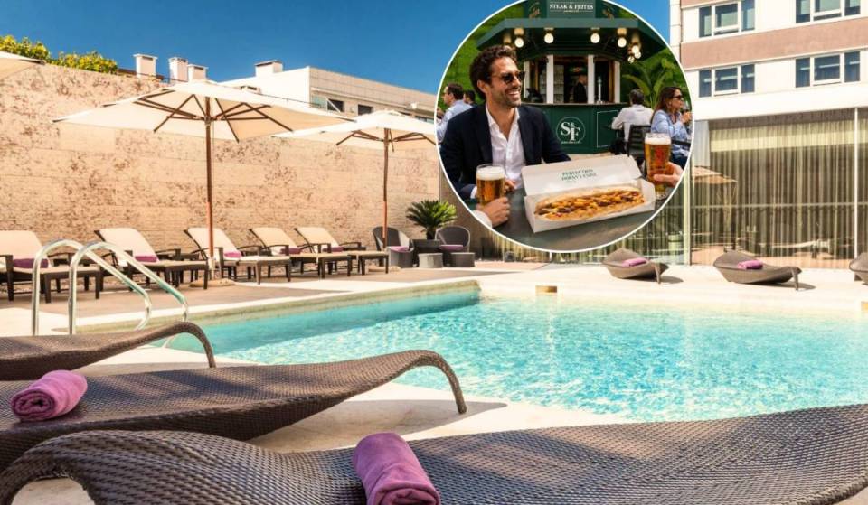 ¿Calor en Lisboa? ¡Esta piscina de un hotel de 5 estrellas de Lisboa te va a salvar el verano!