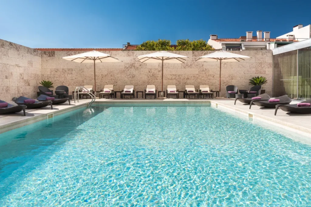 piscina do hotel sheraton lisbon 
