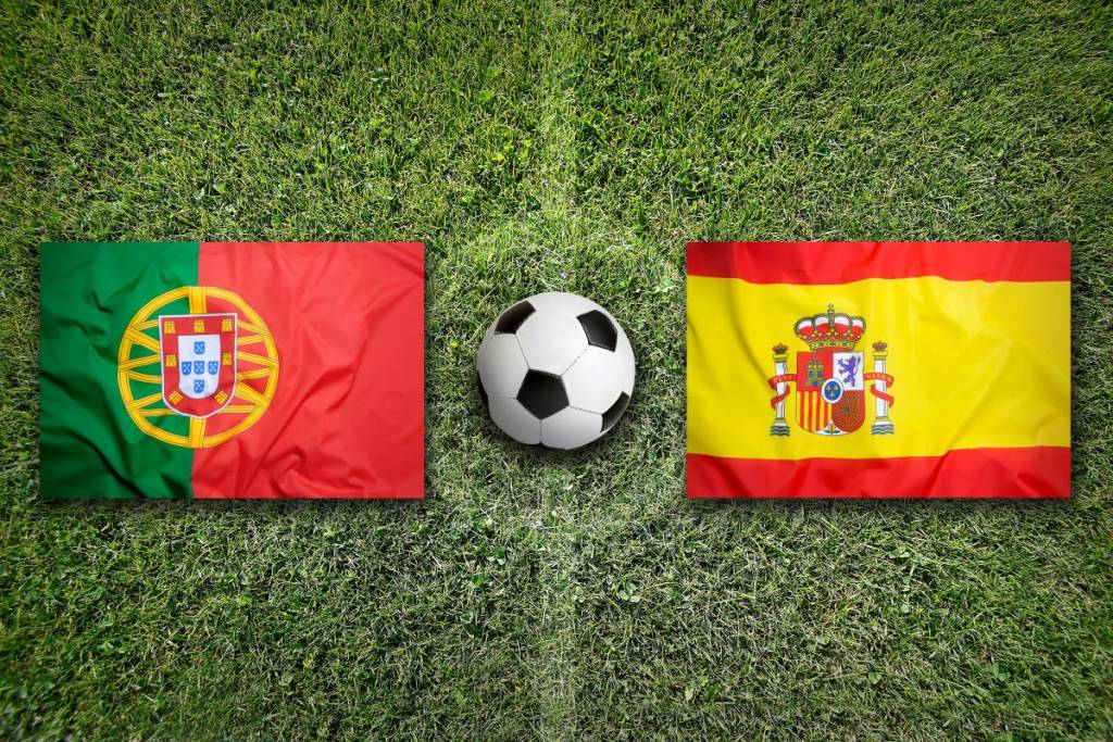 The 42nd match between Portugal and Spain.