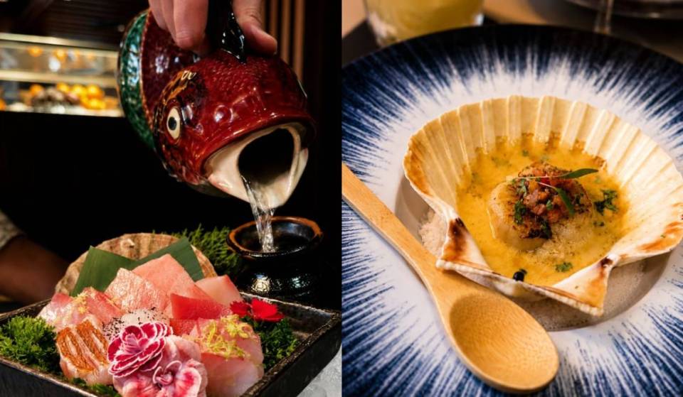 Né sushi, né pesce crudo: il classico asiatico di Lisbona, Yakuza by Olivier, ci ha sorpreso con un inaspettato hamburger di carne Wagyu farcito con caviale  