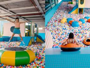 Por tempo limitado: podes mergulhar numa piscina de bolas com 250 metros quadrados, escorregas e trampolins a poucos minutos de Lisboa