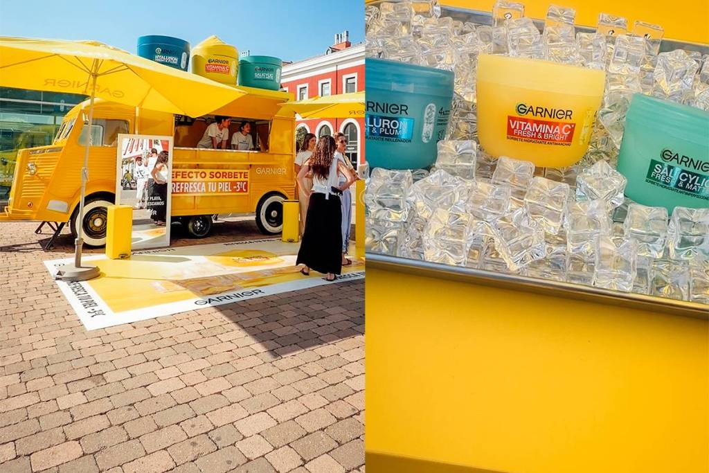Garnier’s Sorbet Truck Arrives in Lisbon