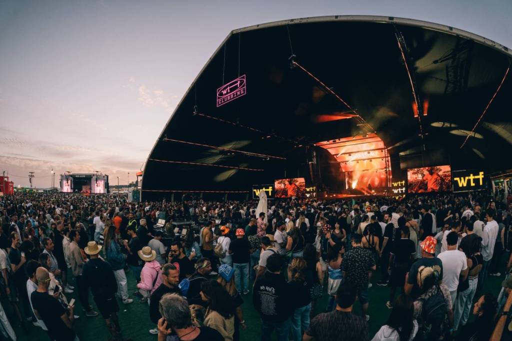 WTF electronic tent at NOS Alive 