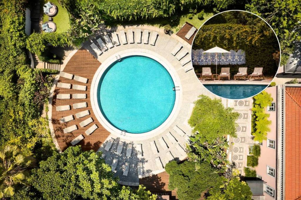 Die Pool Bar öffnet ihre Türen für alle, die dem Trubel der Allee entfliehen wollen, ohne das Zentrum von Lissabon zu verlassen.