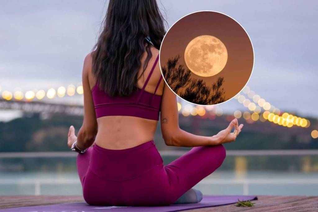 Yoga bajo la luna llena en el Hyatt Regency Lisboa