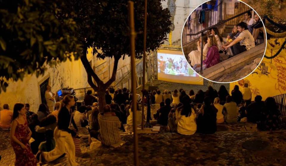 Até 31 de julho, o festival Cinalfama transforma as Escadinhas de São Miguel numa sala de cinema ao ar livre