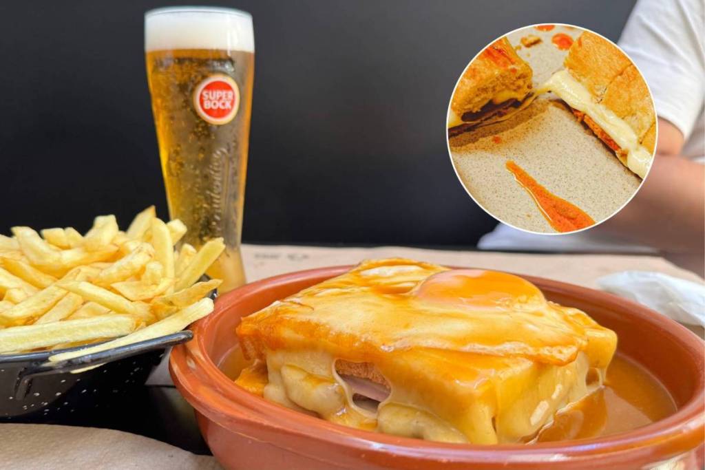Französische Spezialitäten und Hot Dogs nach Porto-Art im Restaurant „The Dog“