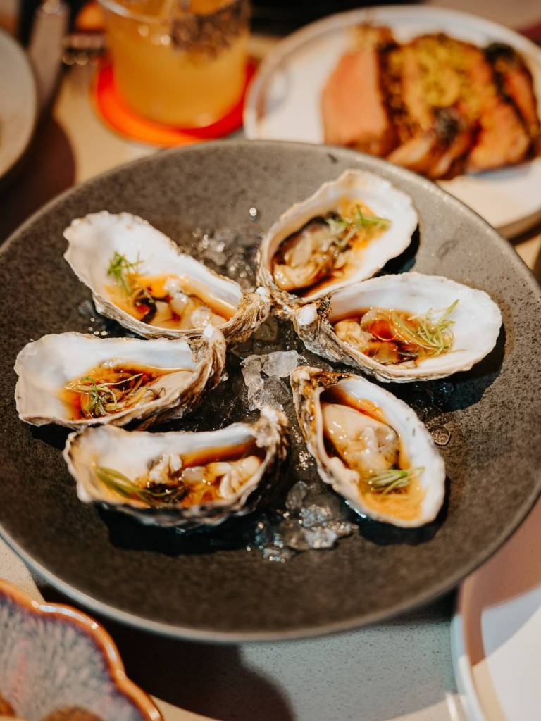 Oysters in Lisbon, at Addiction 
