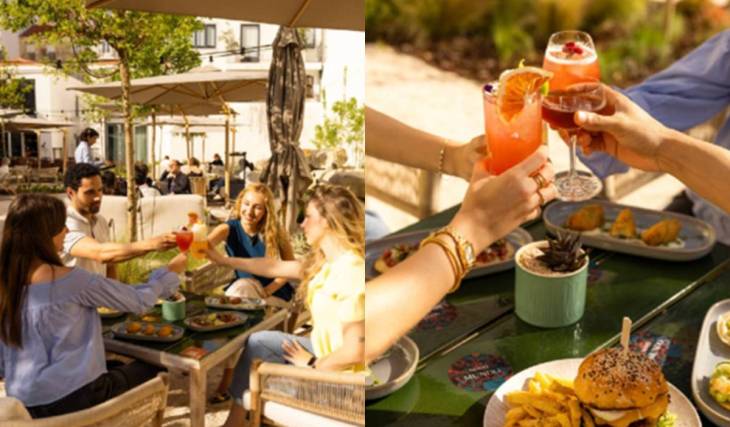 Hay un «patio secreto» en Lisboa con barbacoa, sesiones de DJ y una cena inmersiva con siete cuadros icónicos