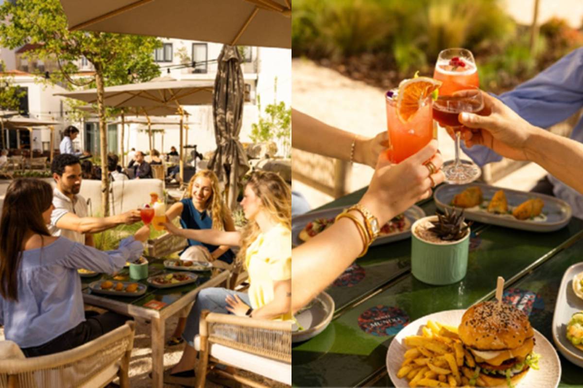 There is a 'secret patio' in Lisbon with barbecue, DJ sets and an immersive dinner featuring seven iconic paintings