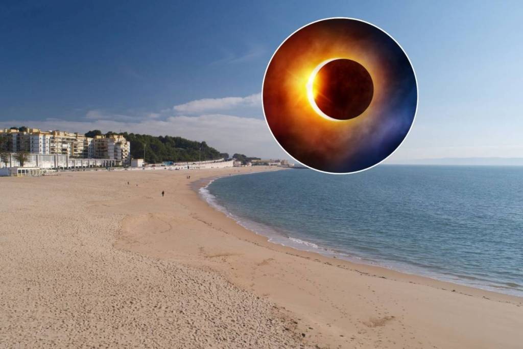 La playa de Santo Amaro, en Oeiras, acoge eventos especiales y gratuitos con motivo del eclipse solar