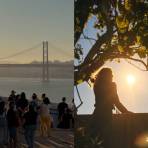 Eclipse Solar em Lisboa: Vídeo no Tejo e Ponte 25 de Abril