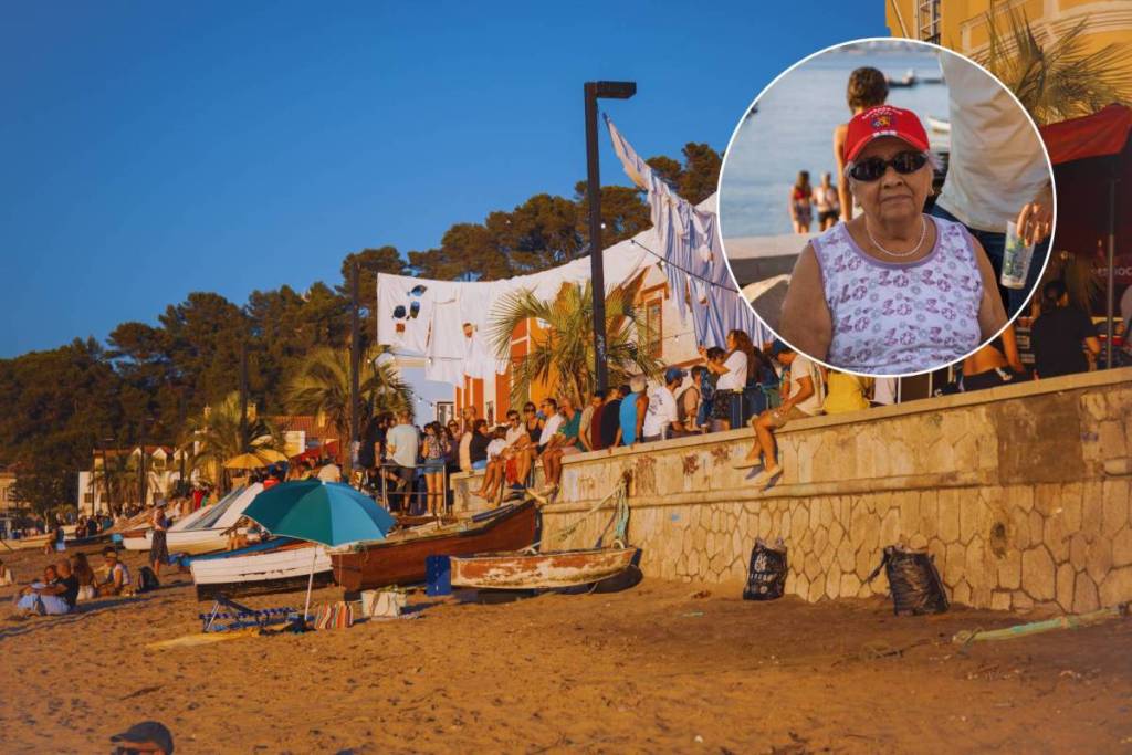 Trafaria na Brasa este Agosto.
