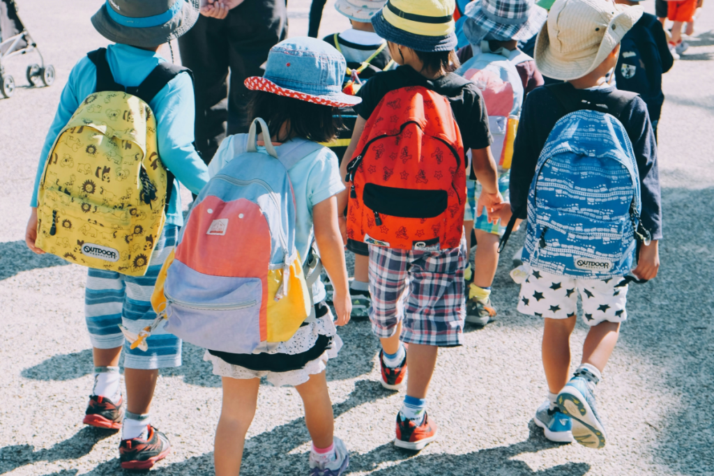 kids going back to school