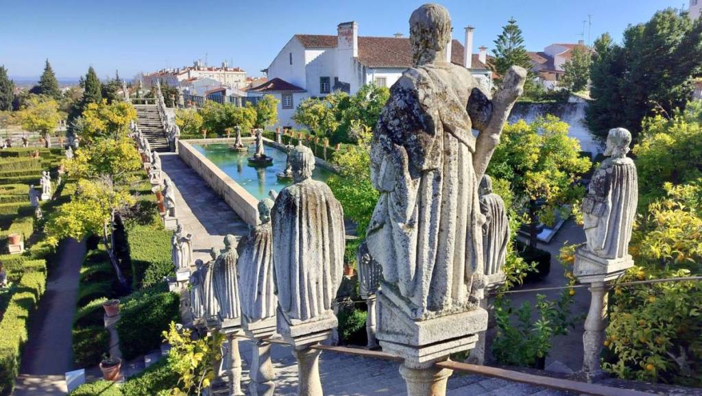 jardim do paço episcopal de castelo branco
