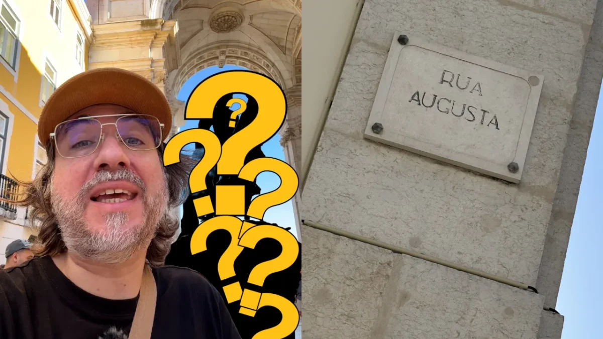 História e origem do nome da Rua Augusta em Lisboa