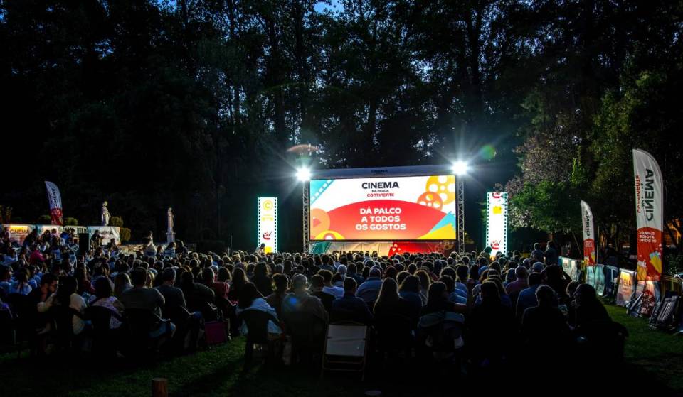 Cinema ao ar livre gratuito com 500 lugares e pipocas grátis? Só na maior Alameda de Lisboa!
