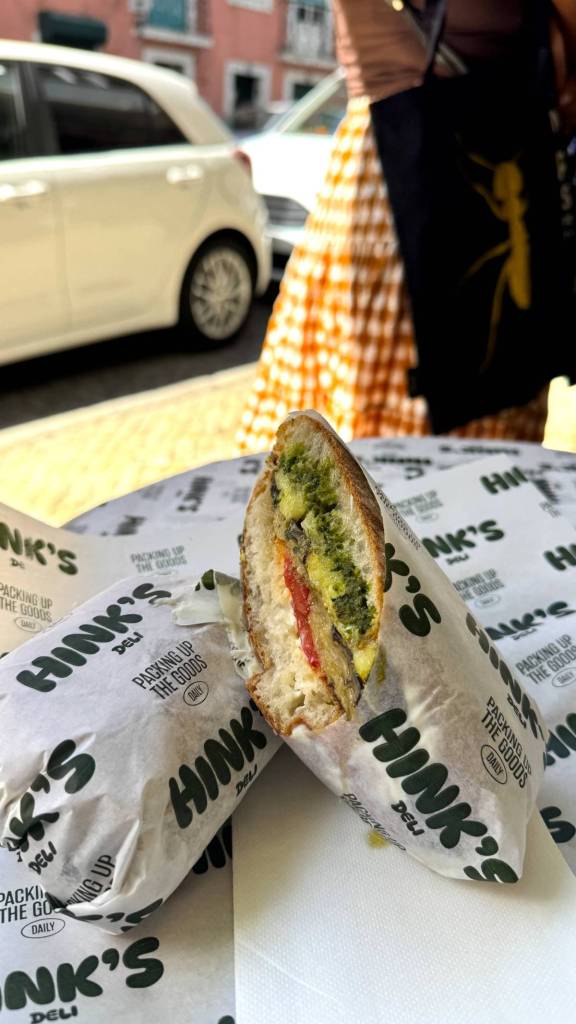 sandes Italian Veg no Hink's Deli