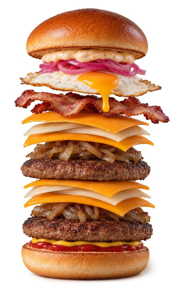L’anatomia del 57, hamburger XXL + Heinz