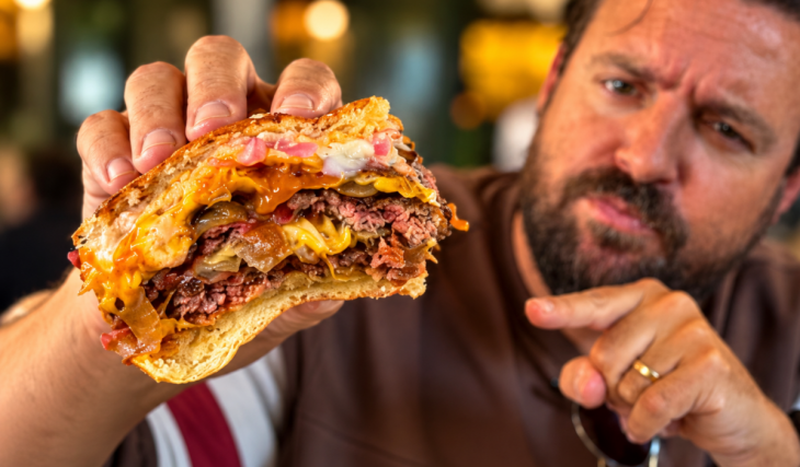 Provámos o novo hambúrguer do XXL by Olivier em parceria com a Heinz: custa 25€ e só servem 57 por dia