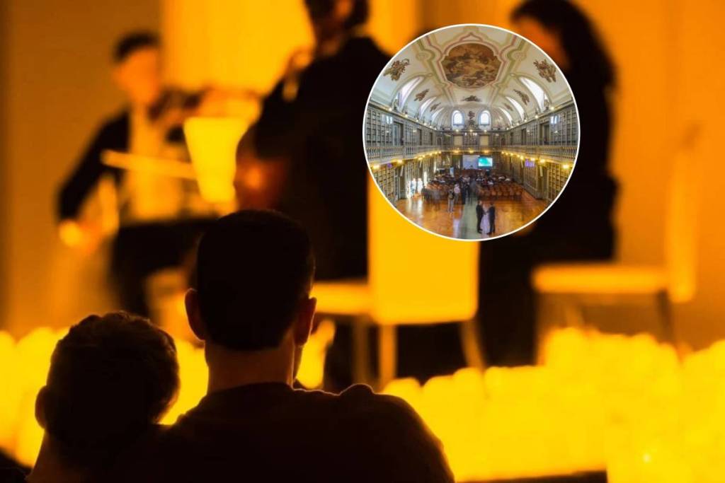 a academia de ciências de lisboa recebe concertos candlelight