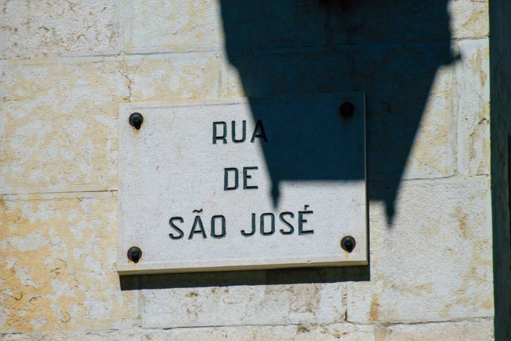 Rua de São José, onde António Variaçoes tinha um barbeiro
