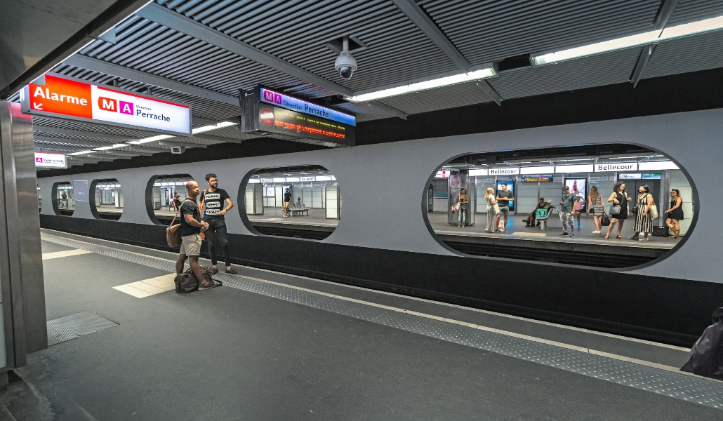 Le métro de Lyon ouvert jusqu