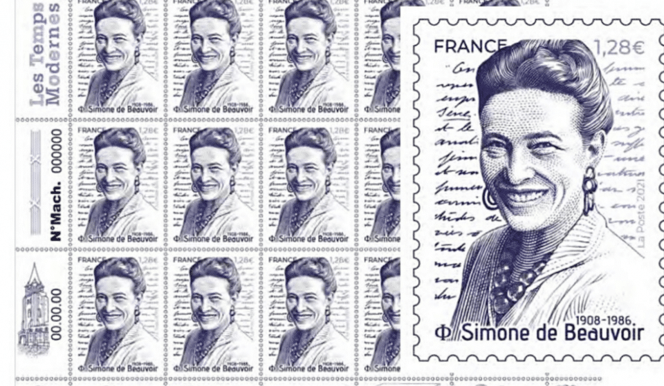 La Poste : un timbre à l’effigie de Simone de Beauvoir va sortir le 8 mars 2021 !