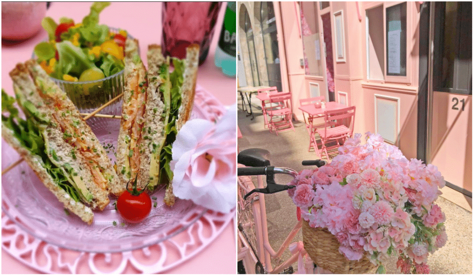 Un incroyable coffee-shop entièrement recouvert de roses a ouvert à Lyon !