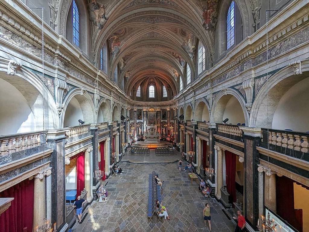 Photo of the interior of the Trinity Chapel