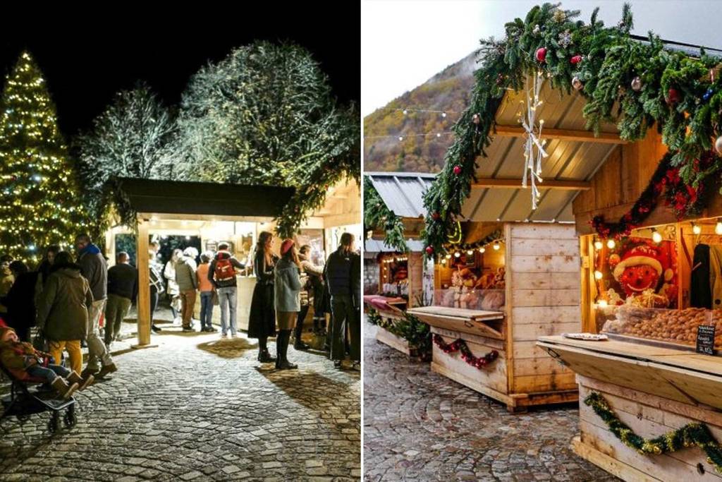 « Le Château du Père Noël » Marché de Noel