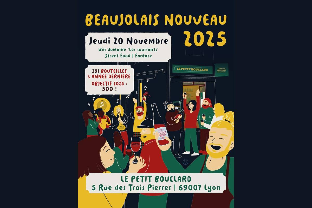 Le Petit Bouclard, Beaujolais Nouveau 2025