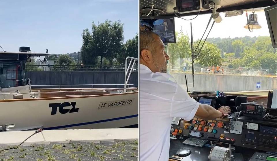 Inauguration du Navigône, le retour du transport fluvial après un siècle d’absence – une date historique pour Lyon.