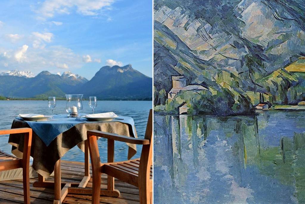 Restaurant Petit Paradis Lac Annecy
