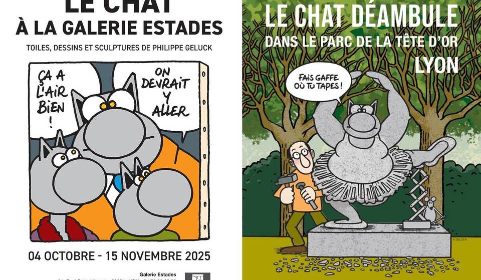 Une exposition événement va ouvrir à Lyon sur le Chat de Philippe Geluck et sera complétée par une « balade urbaine » au Parc de la Tête d&rsquo;Or