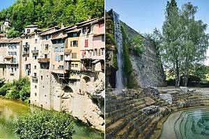À 1h30 de Lyon, ce petit village de carte postale semble sortir tout droit d’un décor du Seigneur des Anneaux de J. R. R. Tolkien – les routes alentours sont souvent citées comme les plus belles de France