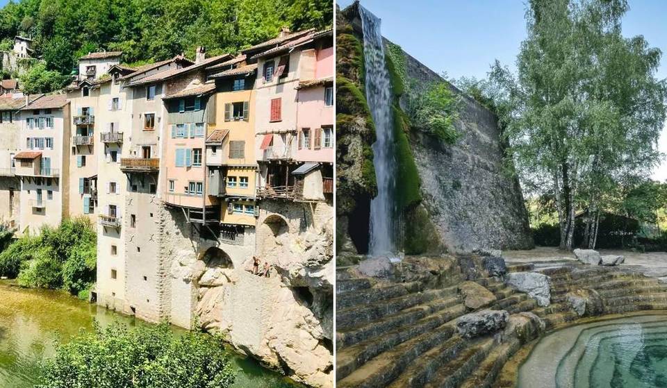 À 1h30 de Lyon, ce petit village de carte postale semble sortir tout droit d’un décor du Seigneur des Anneaux de J. R. R. Tolkien – les routes alentours sont souvent citées comme les plus belles de France
