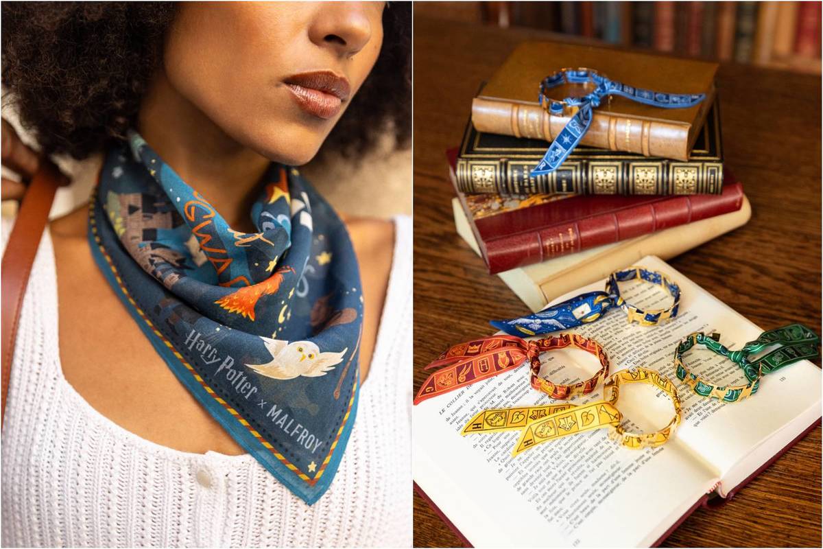 harry potter foulards maison malfroy