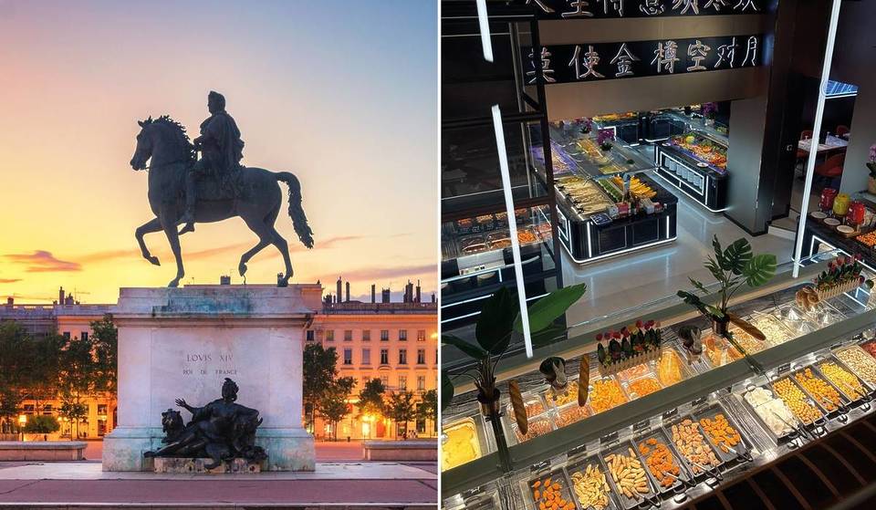 An all-you-can-eat buffet covering more than 1,000 m² has opened on Place Bellecour &#8211; it&#8217;s open every day of the week and offers no fewer than 200 different dishes.