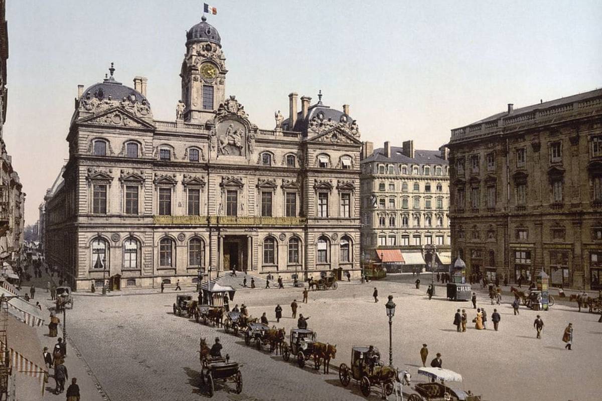 Place des Terreaux en 1900