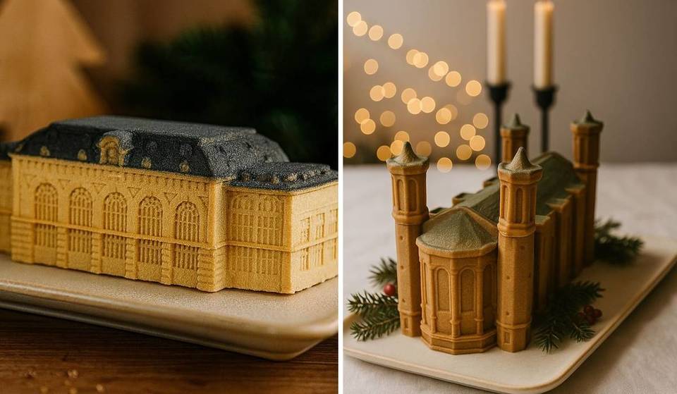 Insolite : cette boulangerie de Lyon propose des bûches de Noël en forme de bâtiments iconiques de la ville comme la Basilique de Fourvière – et le résultat est juste bluffant !