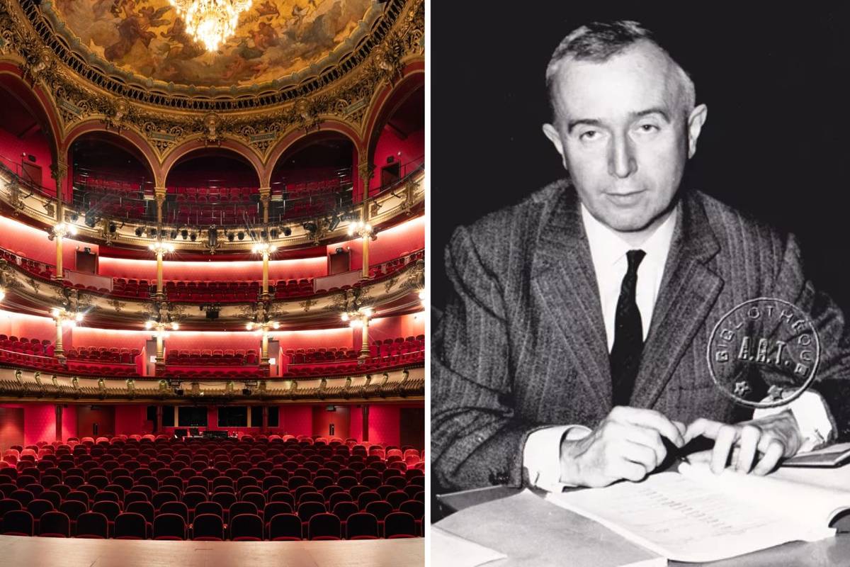 Le Théâtre des Céléstins Lyon et Albert Husson