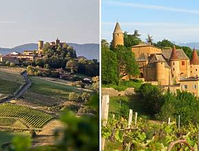 Des airs de Toscane à 30 minutes de Lyon : ces villages aux pierres dorées et leurs châteaux forment sans aucun doute la plus belle concentration architecturale de la région