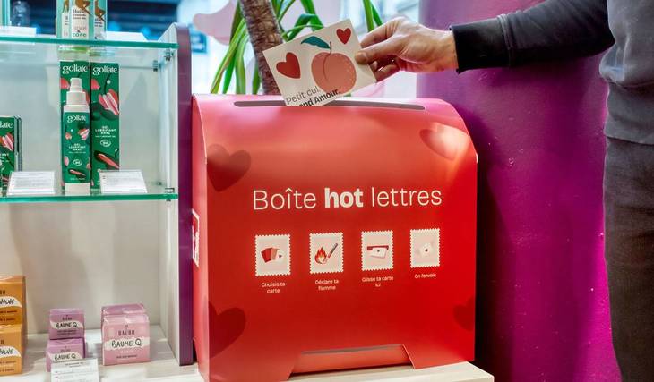 L’expérience gratuite la plus cool de la Saint-Valentin : envoyez une lettre d’amour avec Passage du Désir