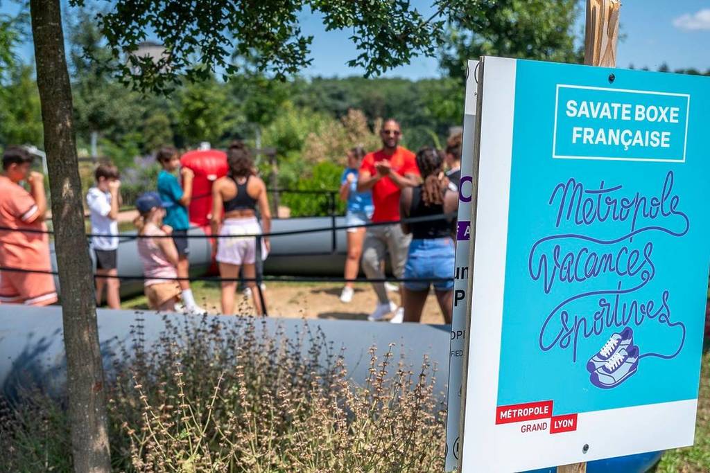 Les vacances sportives Metropole de Lyon