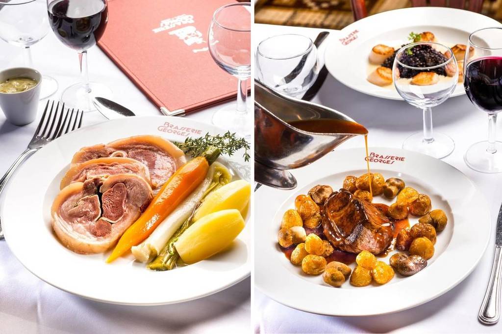 Vente vaisselle Brasserie Georges