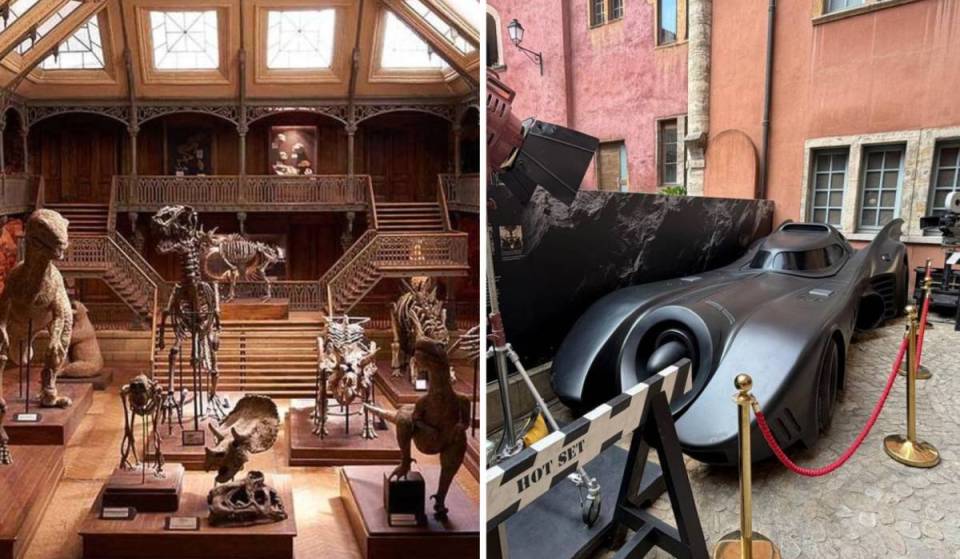 Superman, James Bond, Harry Potter… and now Batman! The world’s largest collection of film props on public display is located in Lyon—in a building listed as a UNESCO World Heritage Site