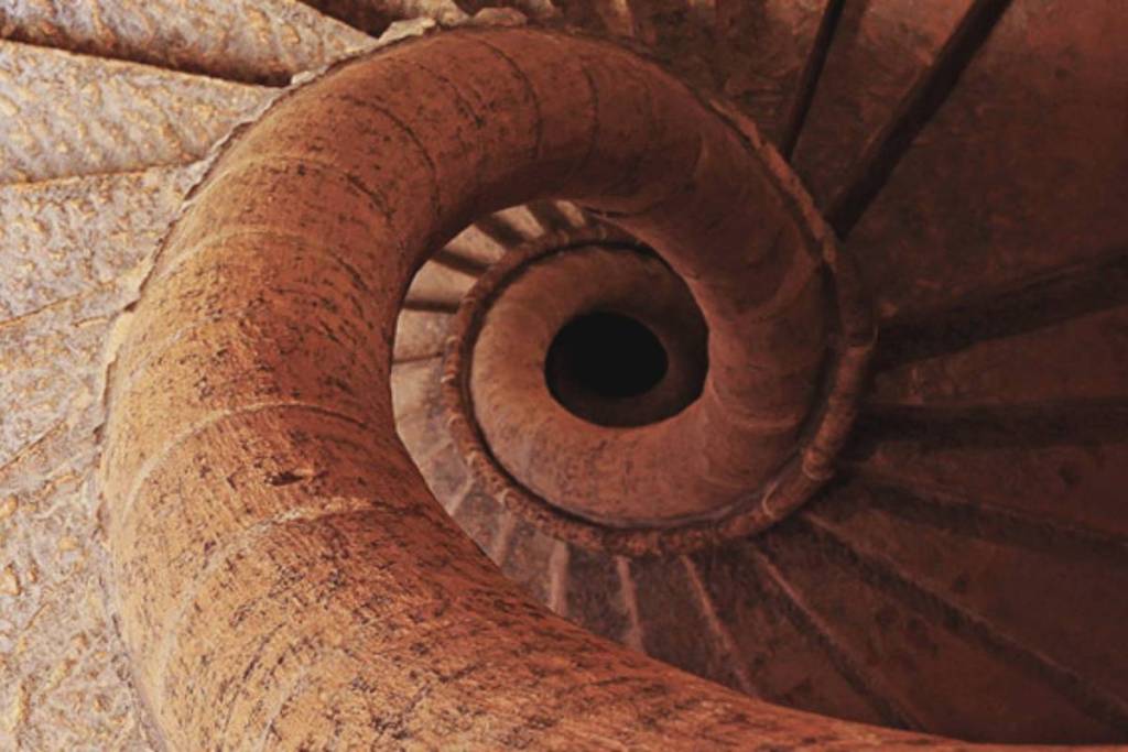 Escalier Coquillage Vieux Lyon
